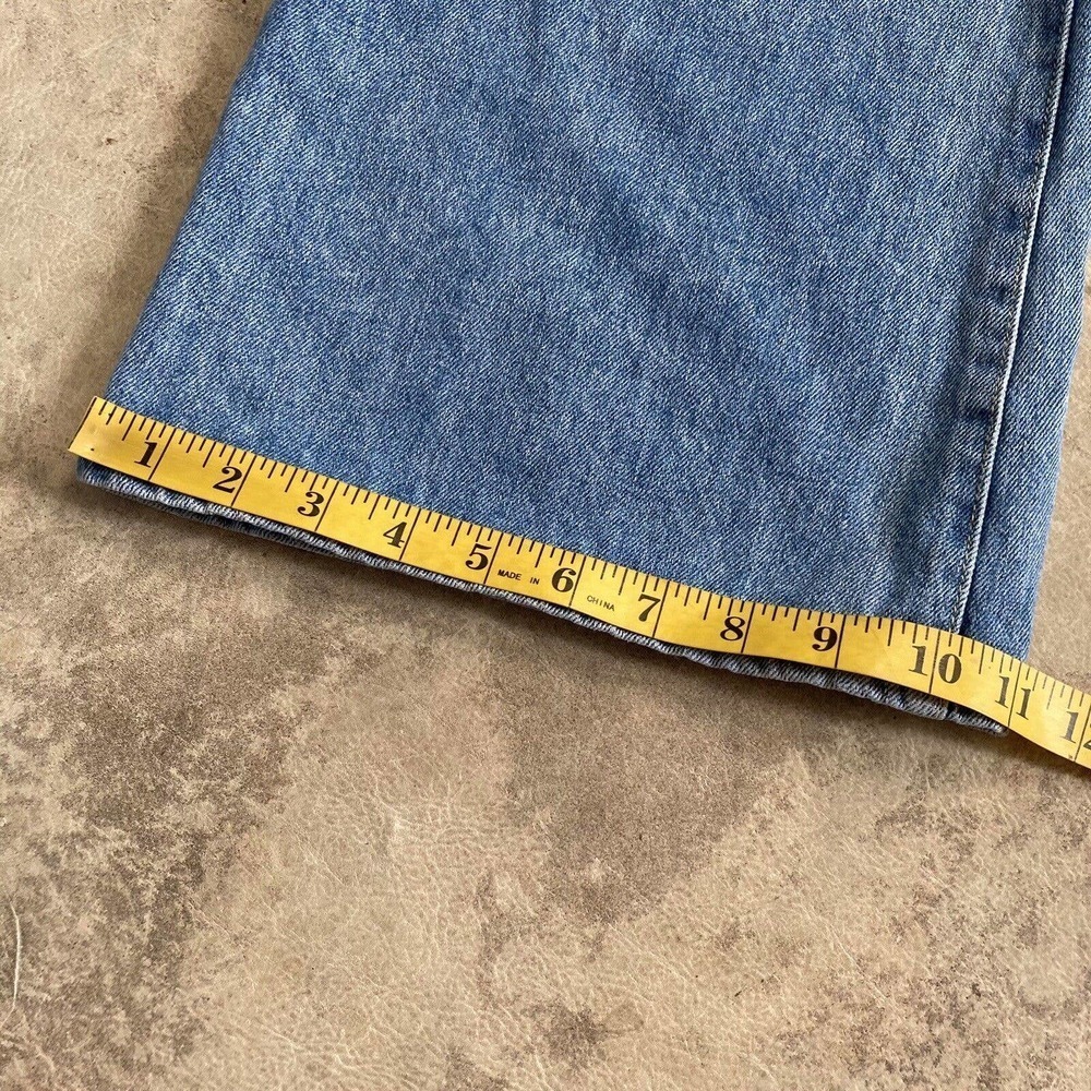Eve Denim Womens‎ Size 27 The Jacqueline Flare Leg Cotton High Rise Jeans Blue - Picture 8 of 15